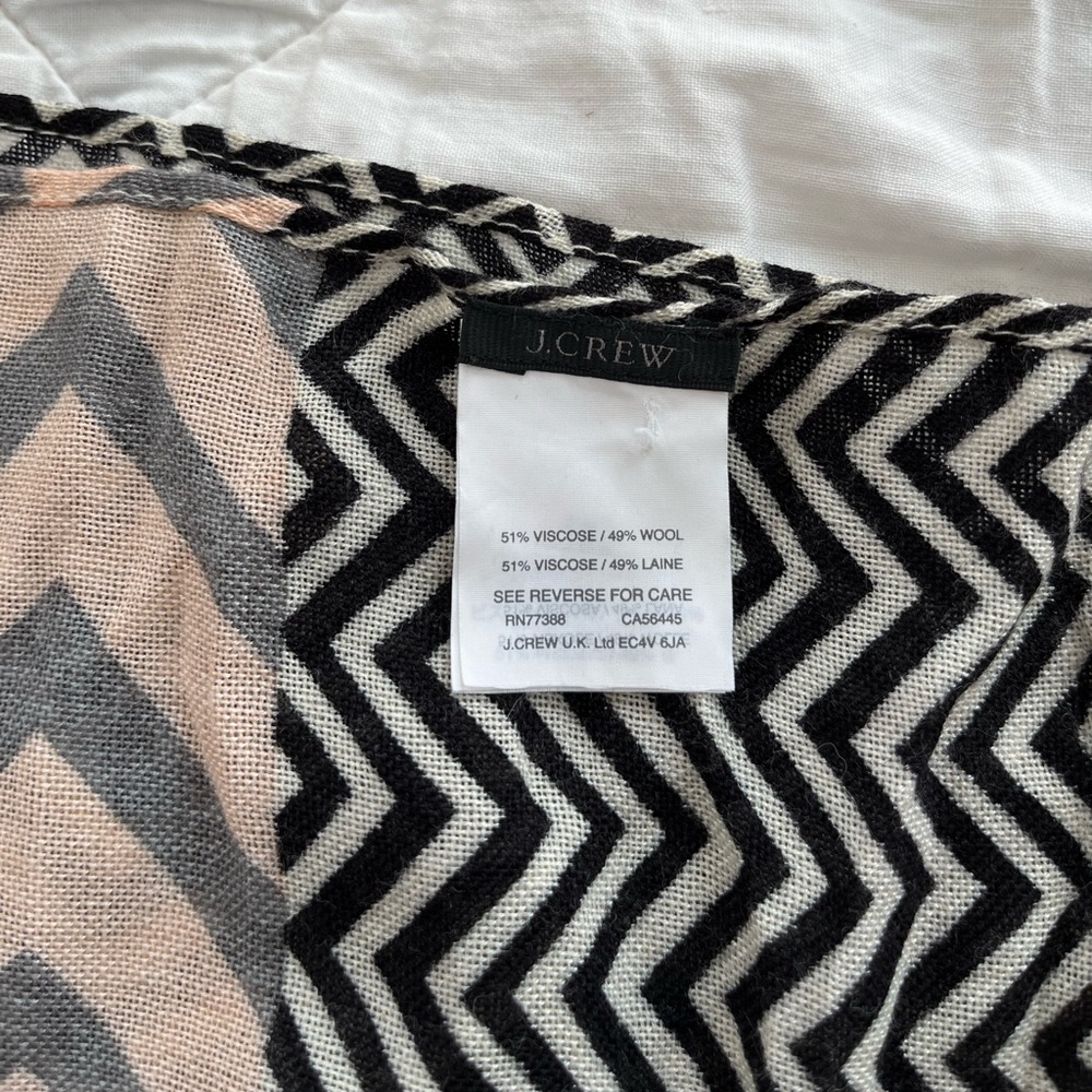 J Crew Patterned Scarf - image 2